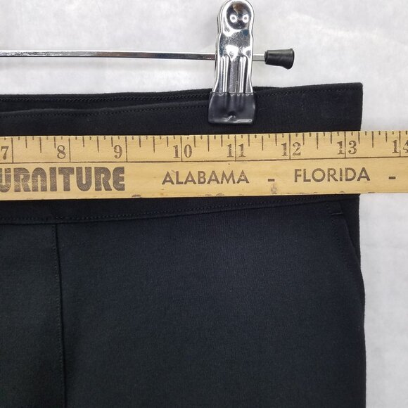 Spanx Ponte Kick Flare Pant Petite Sm Black The Perfect Fit #20386Q Stretch Crop - Picture 13 of 16